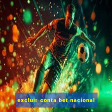 excluir conta bet nacional